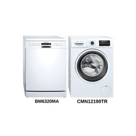 Profilo CMN12190TR Çamaşır Makinesi + BM6320MA Bulaşık Makinesi