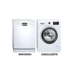 Profilo CMN12190TR Çamaşır Makinesi + BM6320MA Bulaşık Makinesi