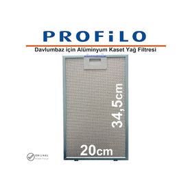Profilo DVE6G520 Davlumbaz Filtresi 20x34.5 cm Aspiratör Filtre
