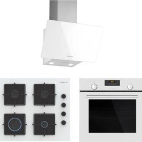Profilo DVK6J320 - FRMA234B - OE36K2P10D Beyaz 3'lü Ankastre Set