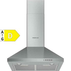 Profilo DVP6C450 D Sınıfı 3 Kademeli Mekanik Duvar Tipi Davlumbaz Inox