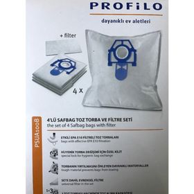 Profilo PSU745AP 4 Adet Süpürge Torbası