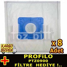 Profilo PTZ0900 Süpürge Toz Torbası