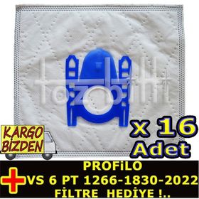 Profilo VS 6 PT 1266 Süpürge Toz Torbası