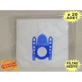 Profilo VSQ 4 PT 2430 20 Adet Süpürge Bez Toz Torbası