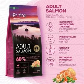 Profine 12 kg Somon Etli Adult Yetişkin Köpek Maması