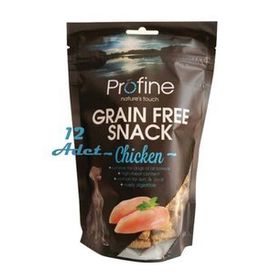 Profine Grain Free Snack Chicken Tahılsız Tavuk Etli 12x200 gr Köpek Ödülü