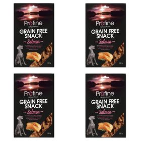 Profine Grain Free Snack Salmon Tahılsız Somonlu 4x200 gr Köpek Ödülü
