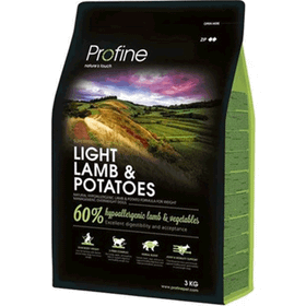 Profine Hypo-Allergenic Light Kuzulu ve Patatesli Düşük Tahıllı 3 kg Yetişkin Kuru Köpek Maması
