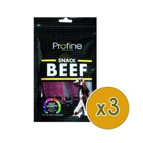 Profine Snack Beef Biftekli 3x80 gr Köpek Ödülü