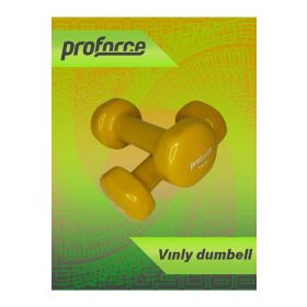 Proforce Vinil Kaplı İçi Çelik Döküm 1 kg Dambıl