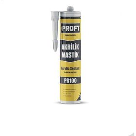 Proft PR100 Siyah 450 gr Akrilik Mastik
