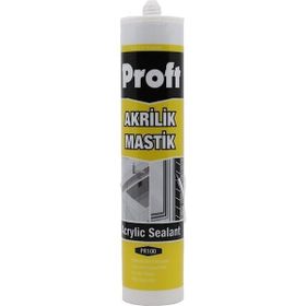 Proft PR100 Siyah 450 gr Akrilik Mastik