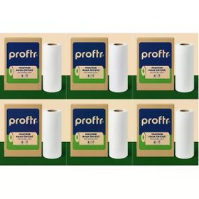 Proftr 50x25 cm 50 mt 36'lı Set Çift Katlı Muayene Sedye Masa Örtüsü