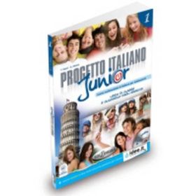 PROGETTO ITALIANO JUNIOR 1 (DERS KİTABI VE ÇALIŞMA KİTABI +CD) İTALYANCA TEMEL SEVIYE - T. MARIN