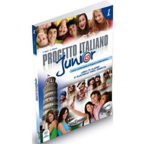 PROGETTO ITALIANO JUNIOR 1 (DERS KİTABI VE ÇALIŞMA KİTABI +CD) İTALYANCA TEMEL SEVIYE - T. MARIN
