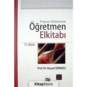 Program Geliştirmede Öğretmen Elkitabı - Veysel Sönmez