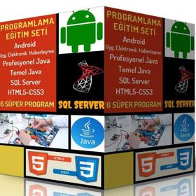 Programlama Eğitim Seti - 125 Saatlik Özel Anlatım - Enine Boyuna Eğitim