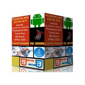 Programlama Eğitim Seti - 125 Saatlik Özel Anlatım - Enine Boyuna Eğitim
