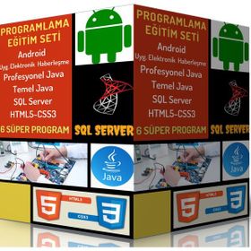 Programlama Eğitim Seti - 125 Saatlik Özel Anlatım - Enine Boyuna Eğitim