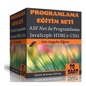 Programlama Eğitim Seti - 70 Saat - Enine Boyuna Eğitim