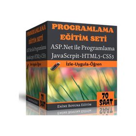 Programlama Eğitim Seti - 70 Saat - Enine Boyuna Eğitim