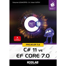 Projeler ile C# 11 ve EF Core 7.0 Kodlab Yayınları