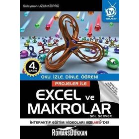Projeler ile Excel ve Makrolar - Süleyman Uzunköprü