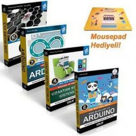 Projeler ve Arduino Eğitim Seti-4 Kitap Takım Kolektif