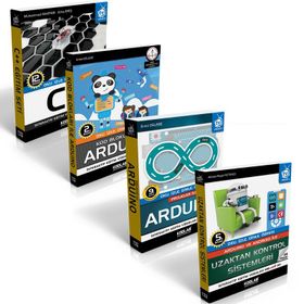 Projeler ve Arduino Eğitim Seti-4 Kitap Takım Kolektif