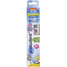 Prokudent Sponge Bob 3'lü Şarjlı Yedek Başlık Çocuk Diş Fırçası
