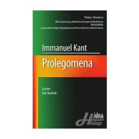 Prolegomena - Immanuel Kant