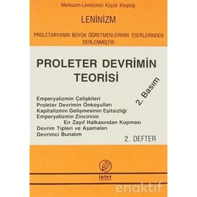 PROLETER DEVRIMIN TEORISI (2. DEFTER) - KOMISYON