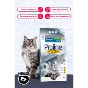 Proline 10 lt Aktif Karbonlu Topaklanan Bentonit Doğal Kedi Kumu