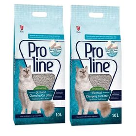 ProLine 10 lt İnce Taneli Bebek Pudrası Kokulu Kedi Kumu + Büyük Boy Kedi Kumu Küreği