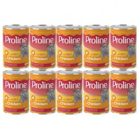 Proline 10x400 gr Tavuklu Yetişkin Kedi Konservesi