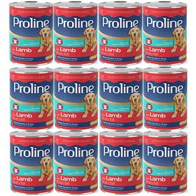 Proline 12x400 gr Kuzu Etli Yetişkin Köpek Konserve Maması