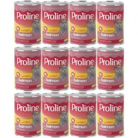 Proline 12x400 gr Somonlu Yetişkin Kedi Konservesi