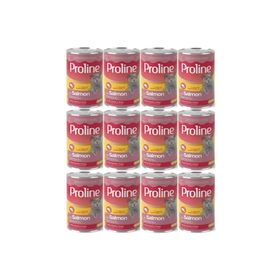 Proline 12x400 gr Sos İçinde Somonlu Yetişkin Kedi Konservesi