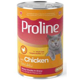 Proline 20x400 gr Tavuklu Yetişkin Kedi Konservesi