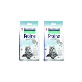 Proline 2x10 lt Extra Sodium Kokusuz Topaklanan İnce Taneli Kedi Kumu