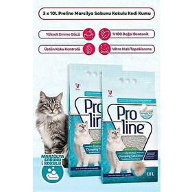 Proline 2x10 lt Marsilya Sabunu Kokulu Kedi Kumu