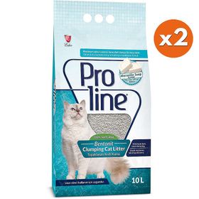 Proline 2x10 lt Marsilya Sabunu Kokulu Topaklanan Doğal Kedi Kumu