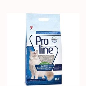Proline 2x10 lt Parfümsüz Topaklanan İnce Taneli Bentonit Kedi Kumu