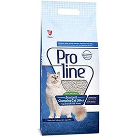 Proline 2x10 lt Topaklanan Kokusuz Bentonit Doğal Kedi Kumu
