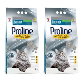 Proline 2x10lt Aktif Karbonlu Bentonit Kedi Kumu