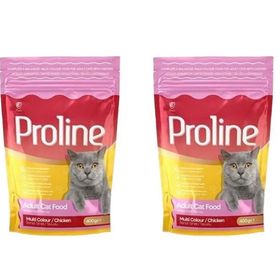 Proline 2x400 gr Renkli Taneli Tavuklu Yetişkin Kedi Maması
