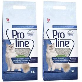 Proline 2x5 lt Naturel Kokusuz Topaklanan Kedi Kumu