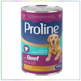 Proline 395 gr Parça Dana Etli Ezme Yetişkin Köpek Konservesi