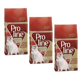 Proline 3x1.5 kg Kuzu Etli Pirinçli Kedi Maması